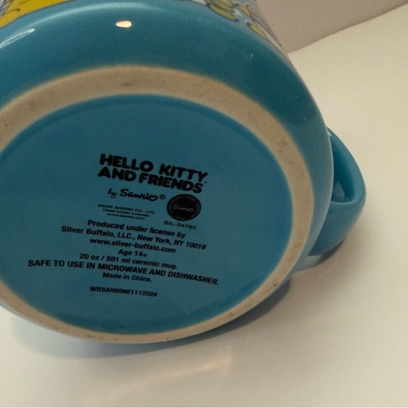 Sanrio Hello Kitty Blue Ceramic Mug - Picture 5 of 6